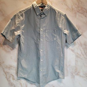 Tony Hawk Blue Short Sleeve Button Down Shirt